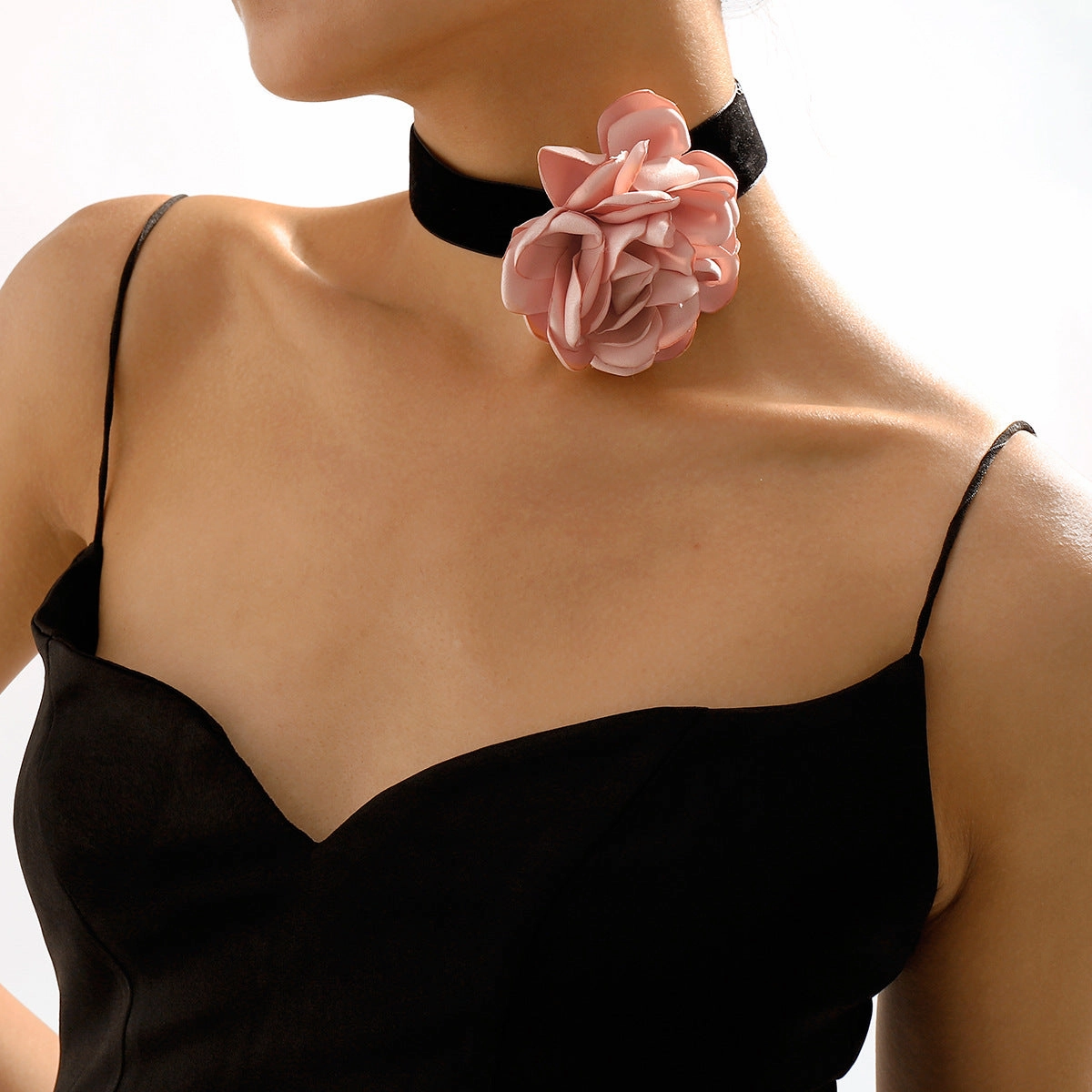 Wholesale Rose Flocking Cloth Bracelets Necklaces