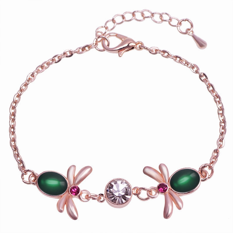 Wholesale Rose Gold Bee Alloy Bracelet