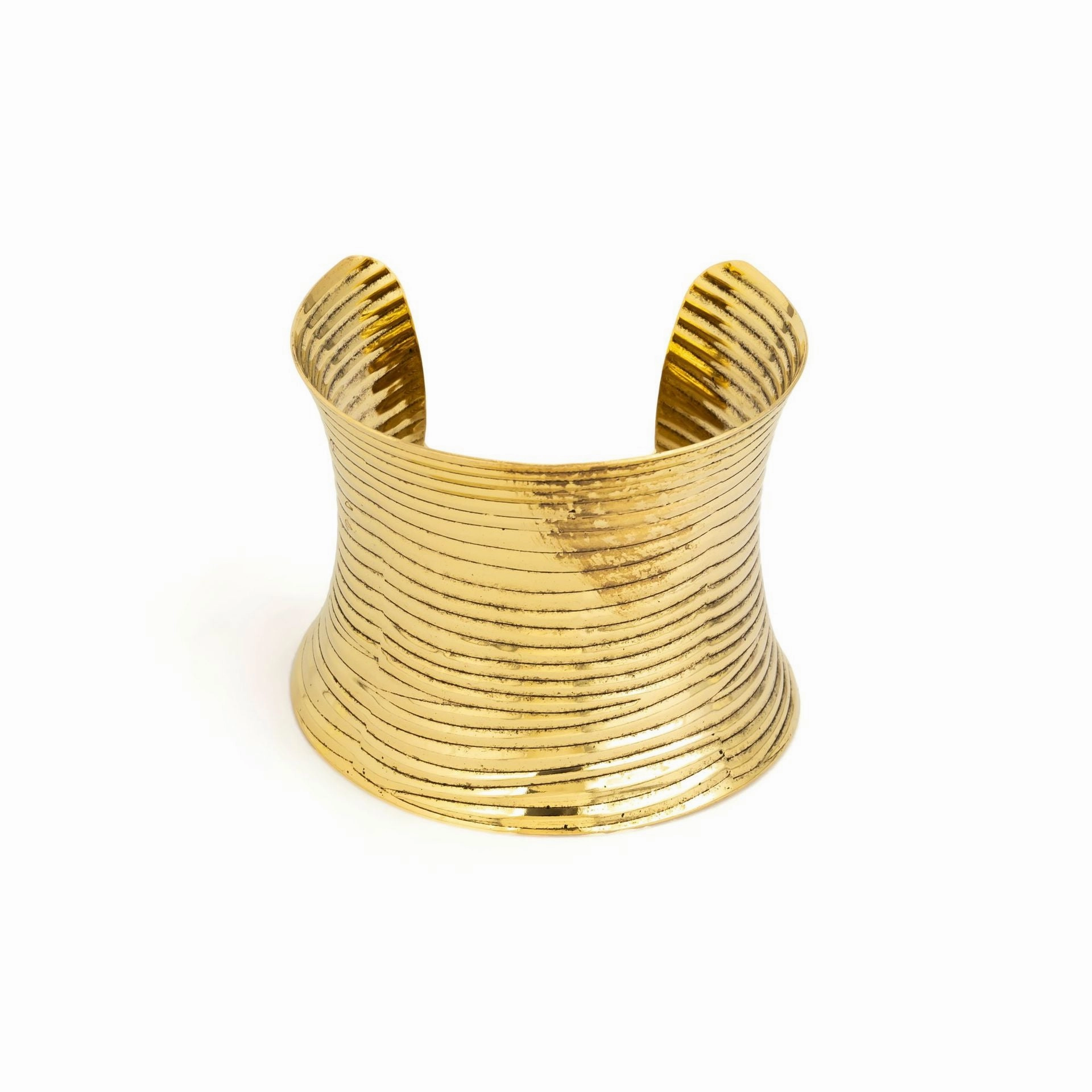 Wholesale Round Ring Cuff Coil Multilayer Wide Opening Bracelet