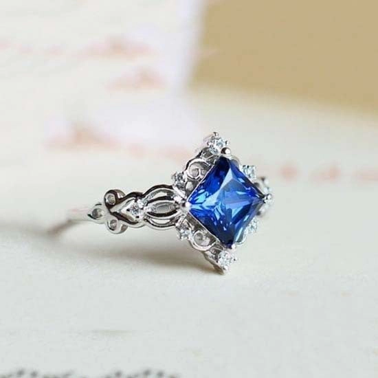 Wholesale Sapphire Alloy Rings