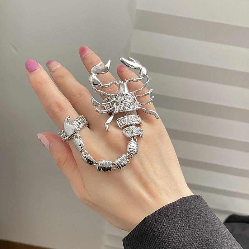 Wholesale Scorpion Chain Metal Rings