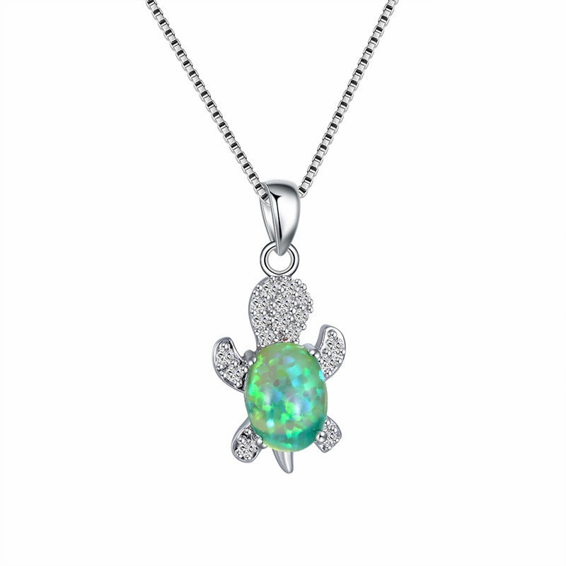 Wholesale Sea Animal Turtle Necklaces with Diamonds