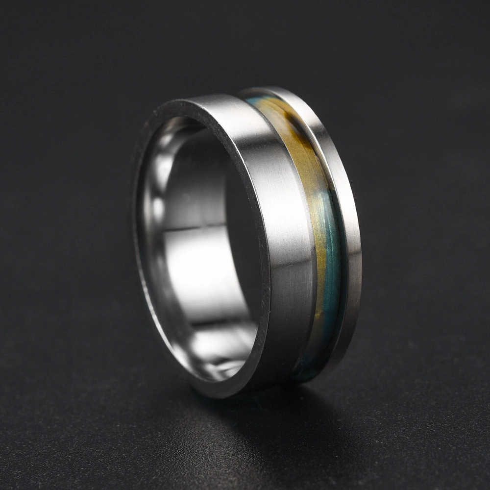 Wholesale Seashell Couple Stainless Steel Rings