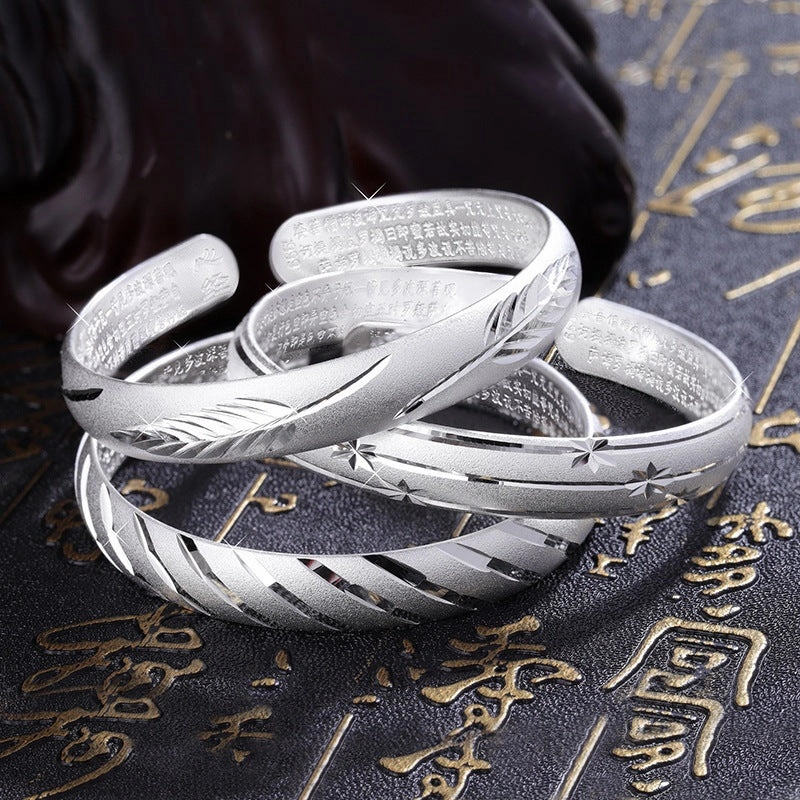 Wholesale Silver Plated Gypsophila Copper Bracelet