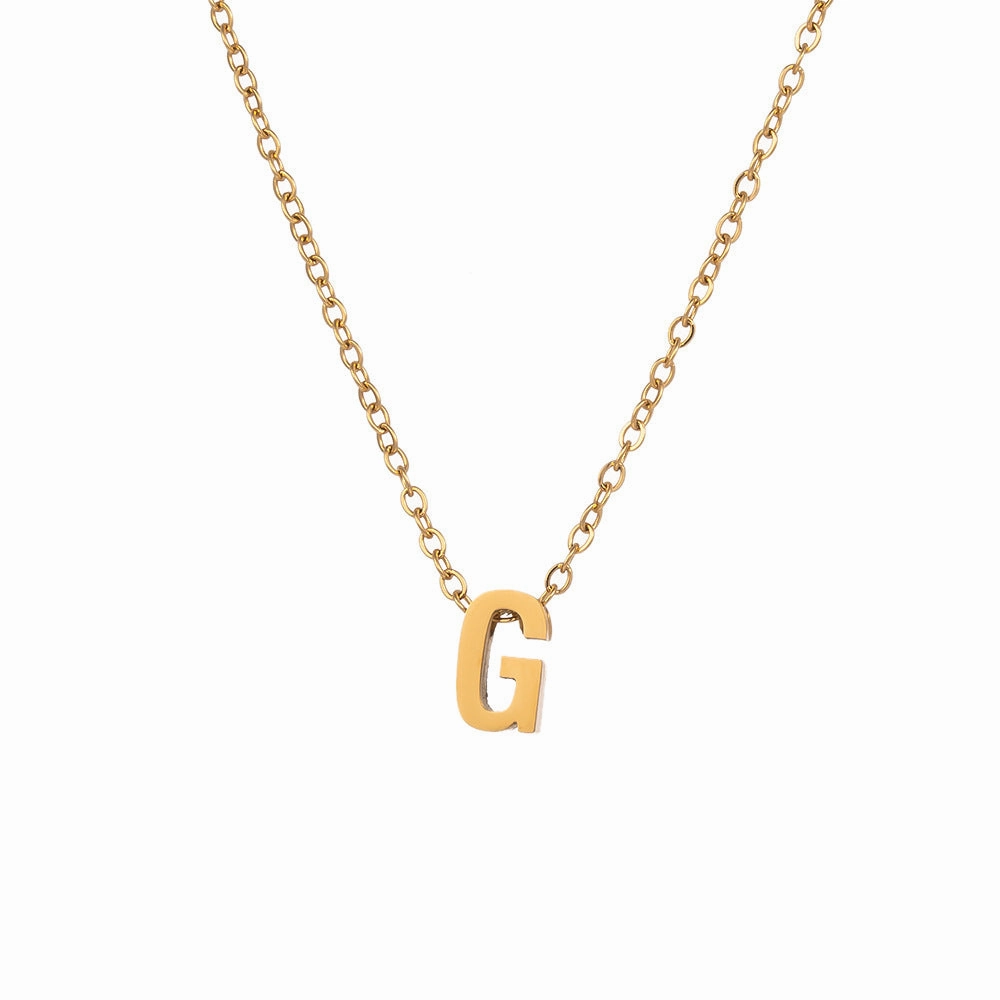 Wholesale Simple and Color Preserving Titanium Steel Women's Versatile Niche High End Exquisite Light Luxury Versatile Simple Necklace
