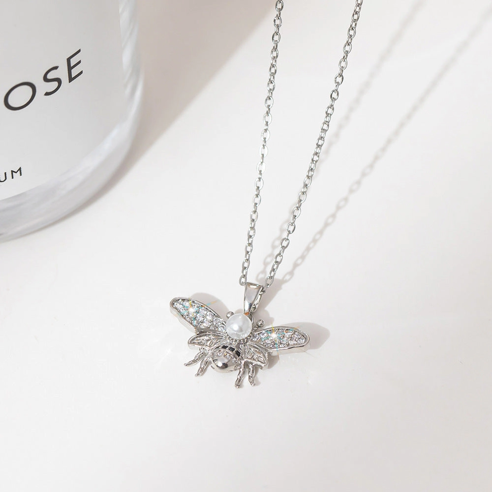 Wholesale Simple and Color Preserving Titanium Steel Women's Versatile Niche High End Exquisite Light Luxury Versatile Simple Necklace