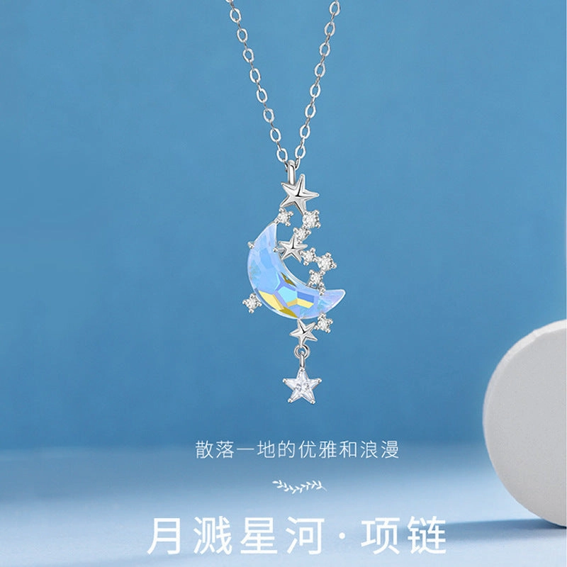 Wholesale Simple and Color Preserving Titanium Steel Women's Versatile Niche High End Exquisite Light Luxury Versatile Simple Necklace