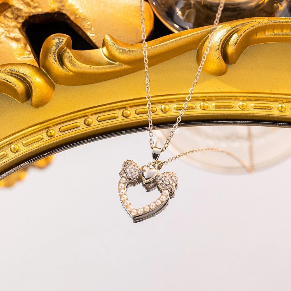 Wholesale Simple and Color Preserving Titanium Steel Women's Versatile Niche High End Exquisite Light Luxury Versatile Simple Necklace