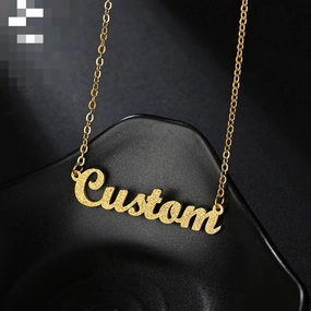 Wholesale Simple Ladies Stainless Steel Necklace