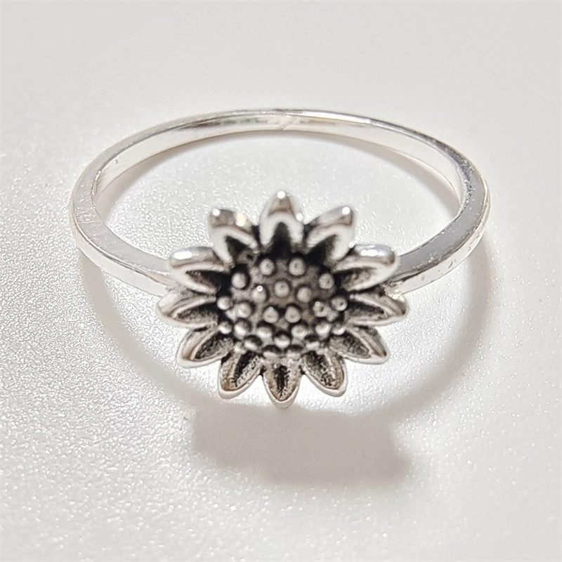 Wholesale Small Daisies Copper Rings