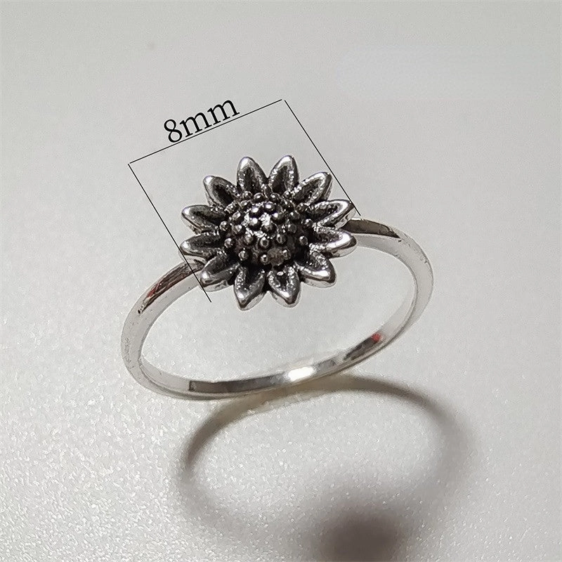 Wholesale Small Daisies Copper Rings