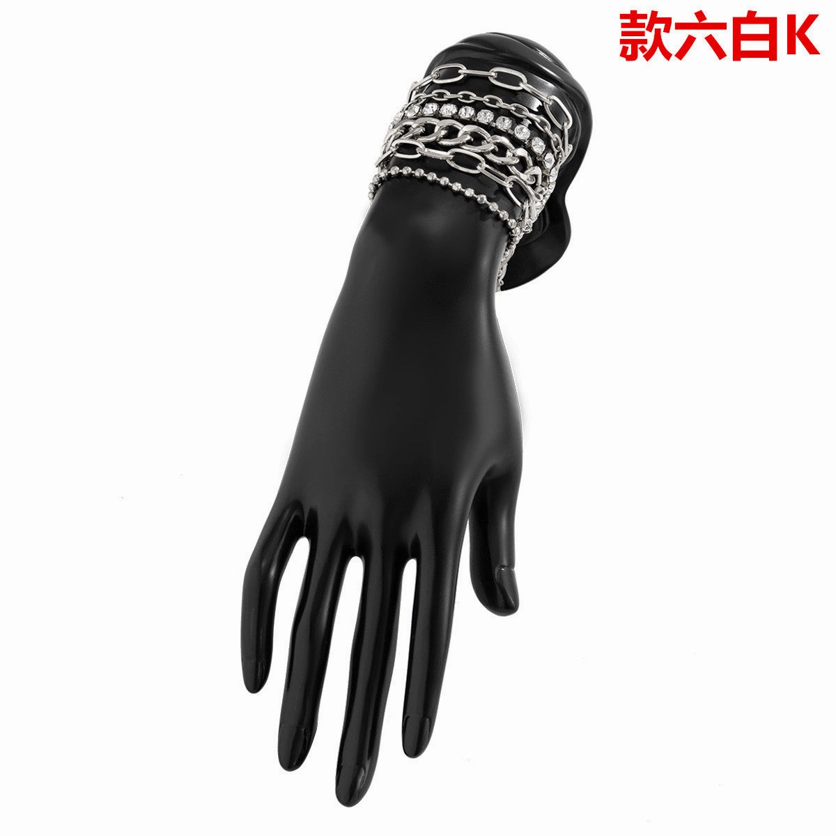 Wholesale Smooth C Shape Mixed Twist Alloy Bracelet