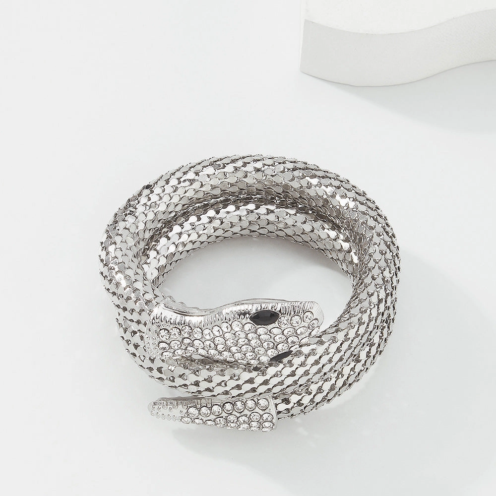 Wholesale Snake Hip Hop Alloy Necklace