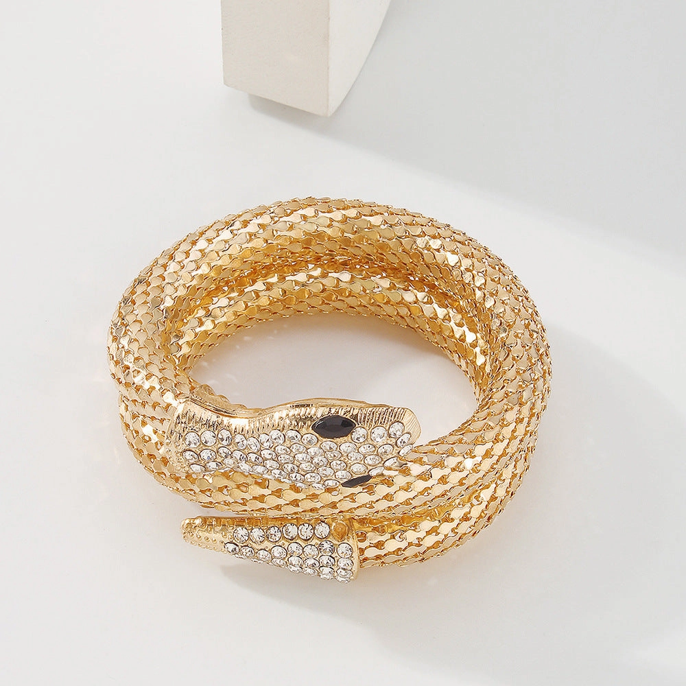 Wholesale Snake Hip Hop Alloy Necklace