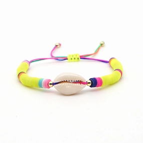 Wholesale Soft Pottery Shells Bracelet
