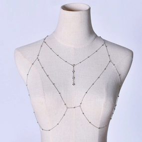 Wholesale Sparkling Diamond Pendant Alloy Necklaces