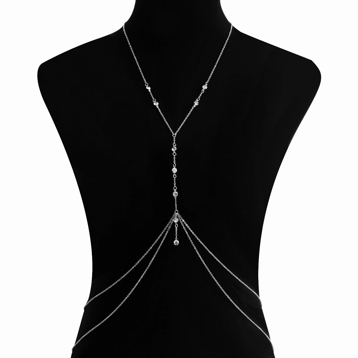 Wholesale Sparkling Diamond Pendant Alloy Necklaces