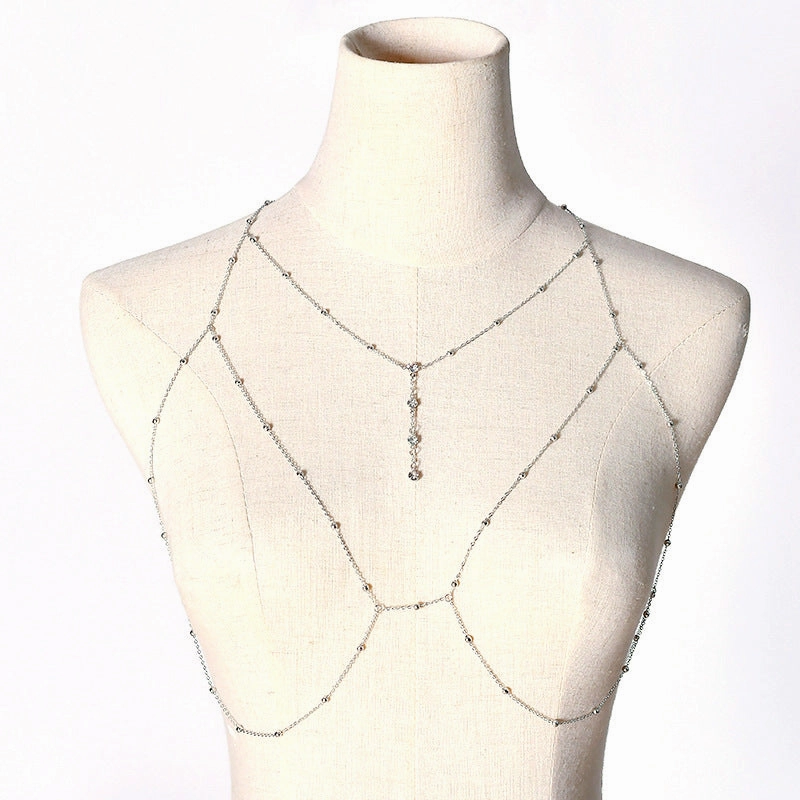 Wholesale Sparkling Diamond Pendant Alloy Necklaces