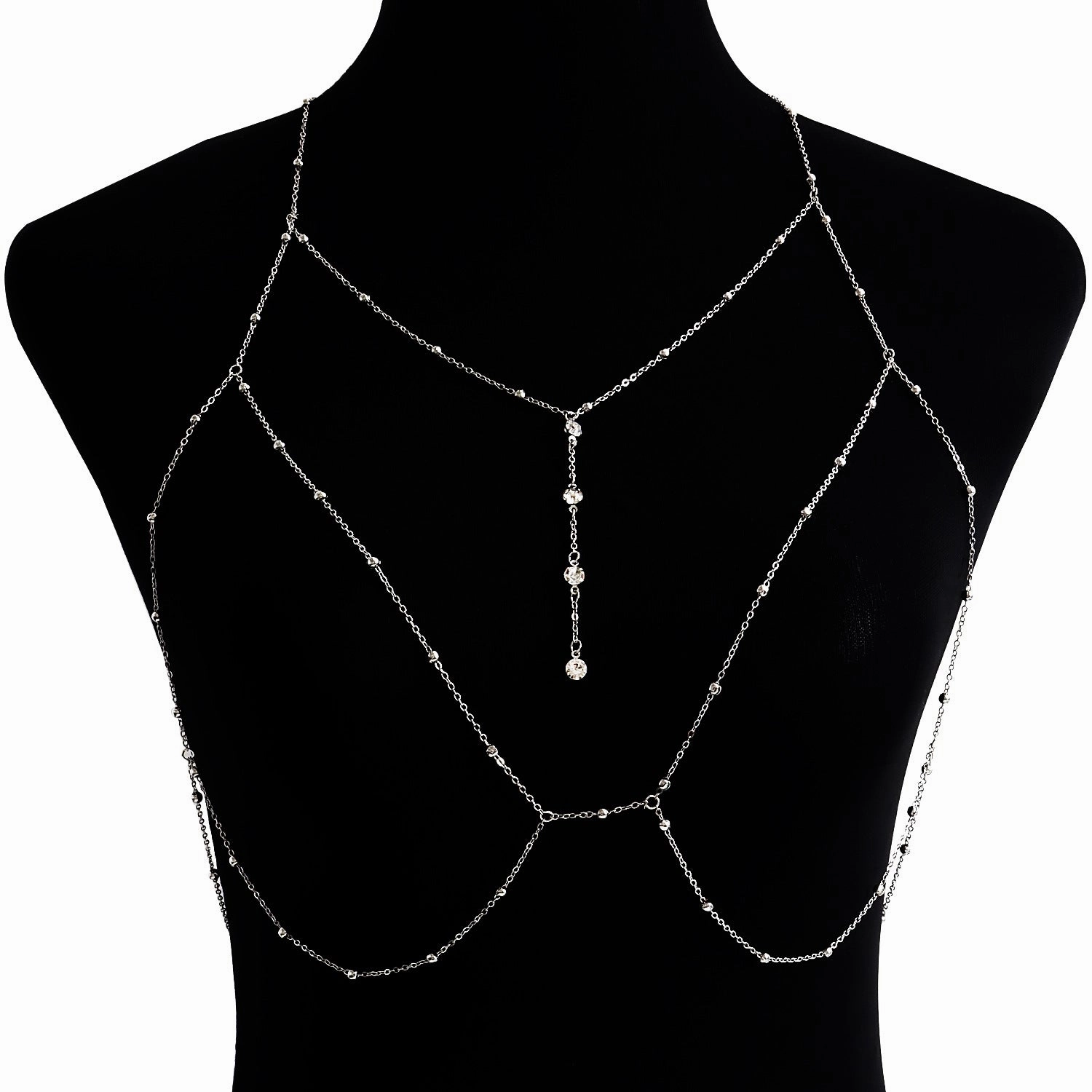 Wholesale Sparkling Diamond Pendant Alloy Necklaces