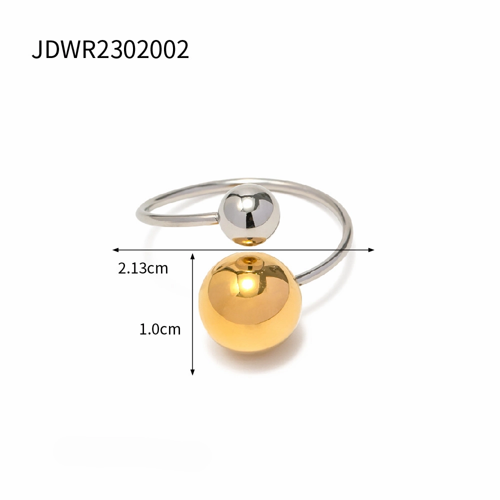 Wholesale Stainless Steel Big and Small Ball Rings