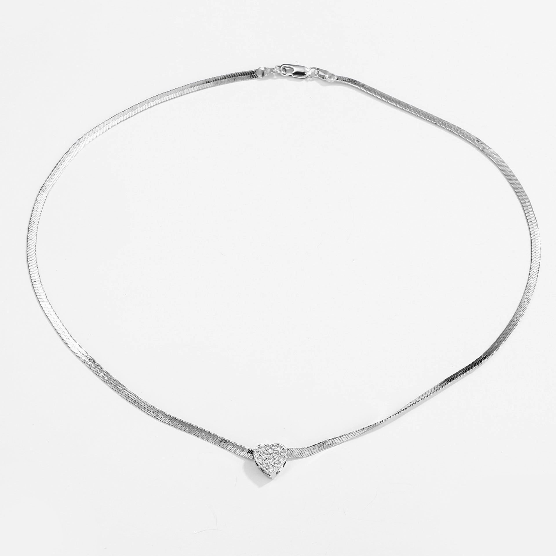 Wholesale Stainless Steel Blade Chain Love Peach Heart Star Necklace