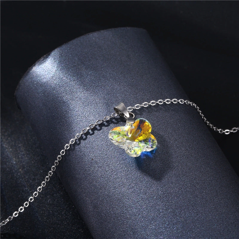 Wholesale Stainless Steel Butterfly Necklaces