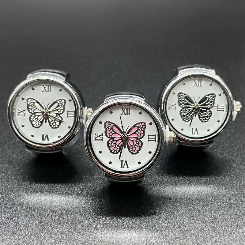 Wholesale Stainless Steel Butterfly Rings Watch