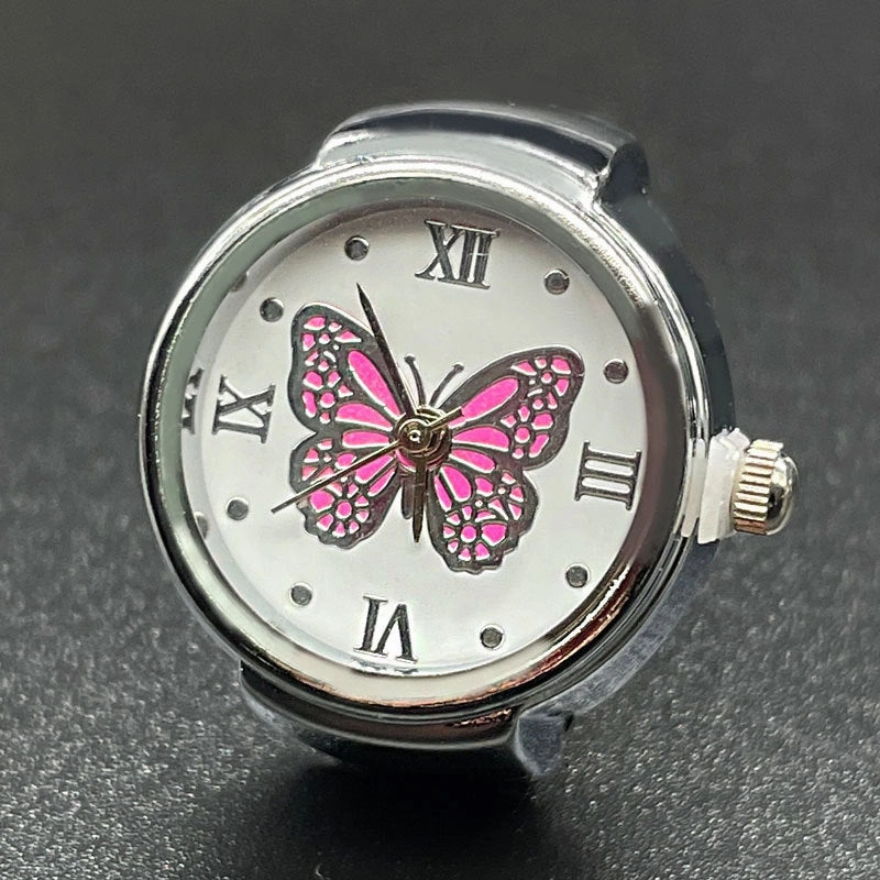 Wholesale Stainless Steel Butterfly Rings Watch
