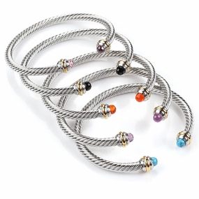 Wholesale Stainless Steel Cable Bracelet