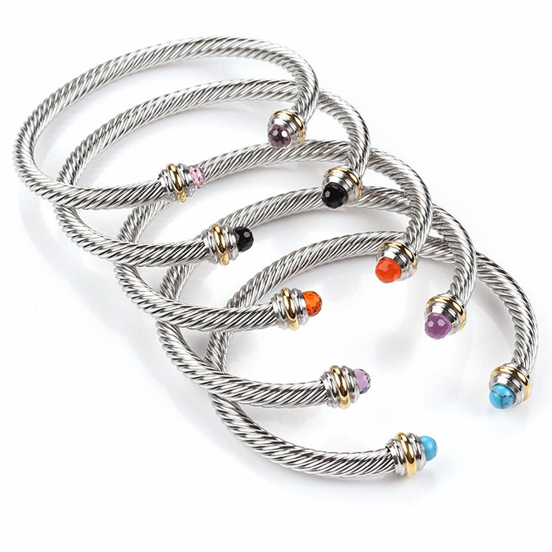 Wholesale Stainless Steel Cable Bracelet