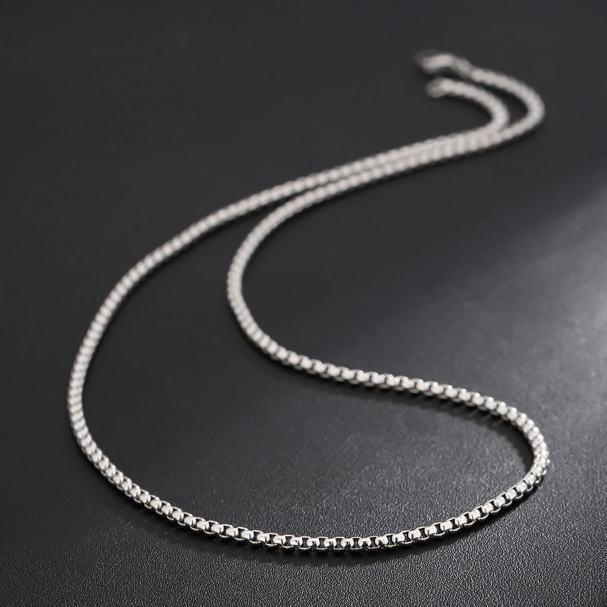 Wholesale stainless steel chain men's Joker DIY clavicle chain pendant accessories