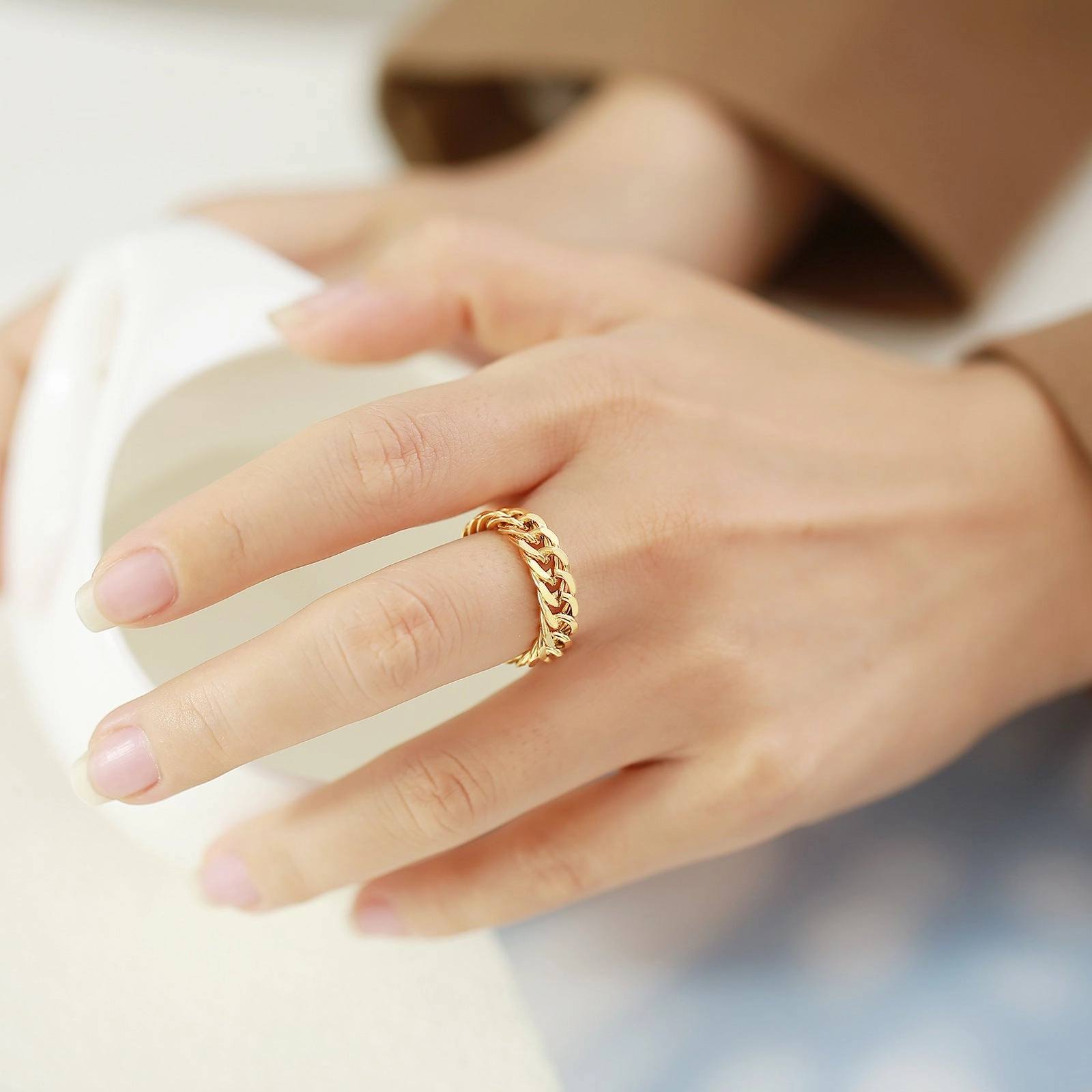Wholesale Stainless Steel Chain Ring
