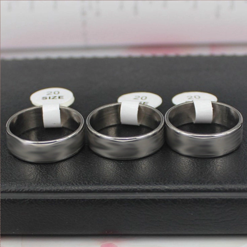 Wholesale Stainless Steel Colored Diamond Rings