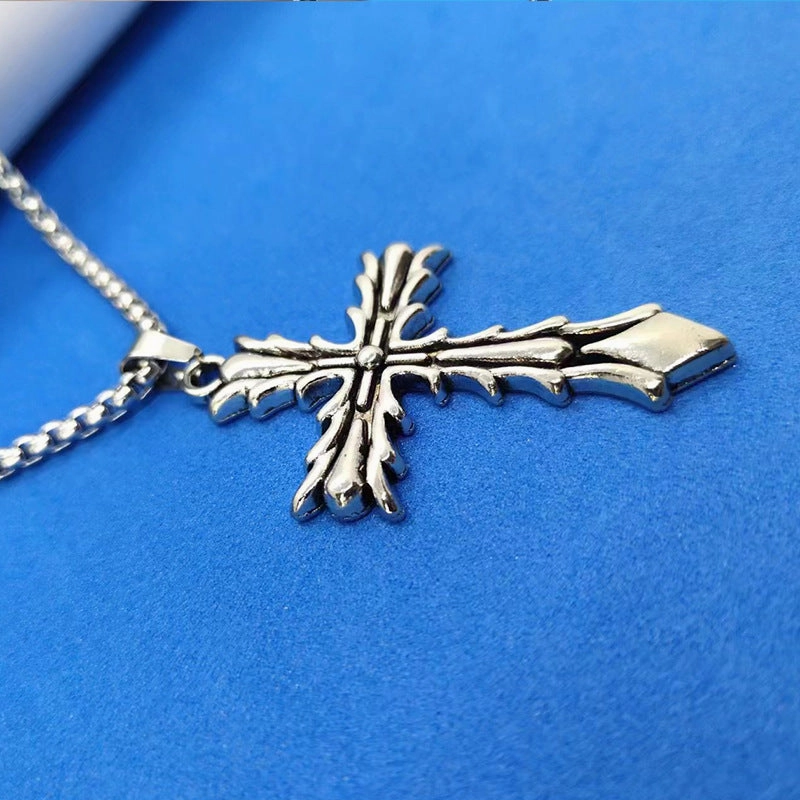 Wholesale Stainless Steel Cross Pendant Necklace