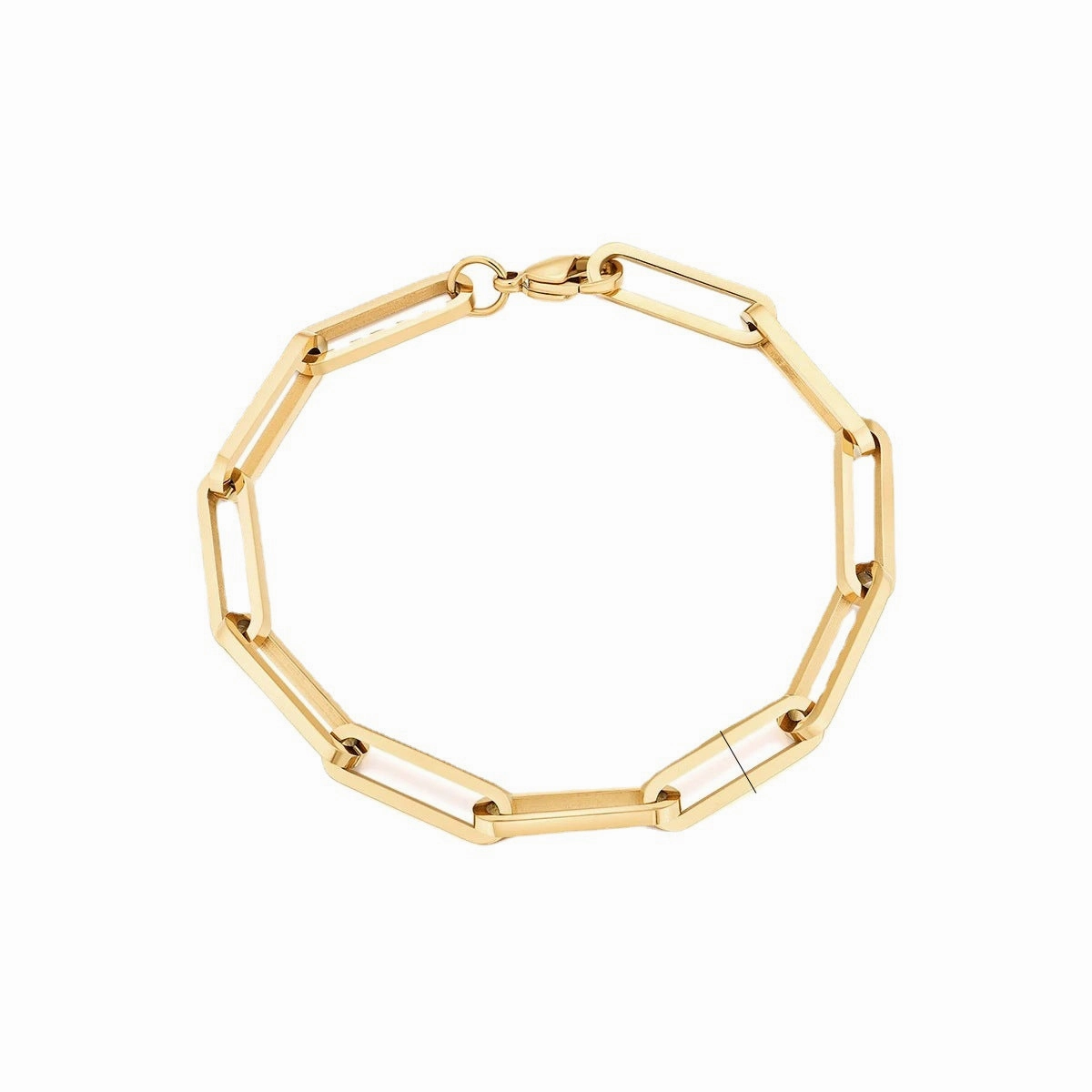 Wholesale Stainless Steel Cuba Mesh Belt Titanium Steel Gold Plated Wide Bracelet