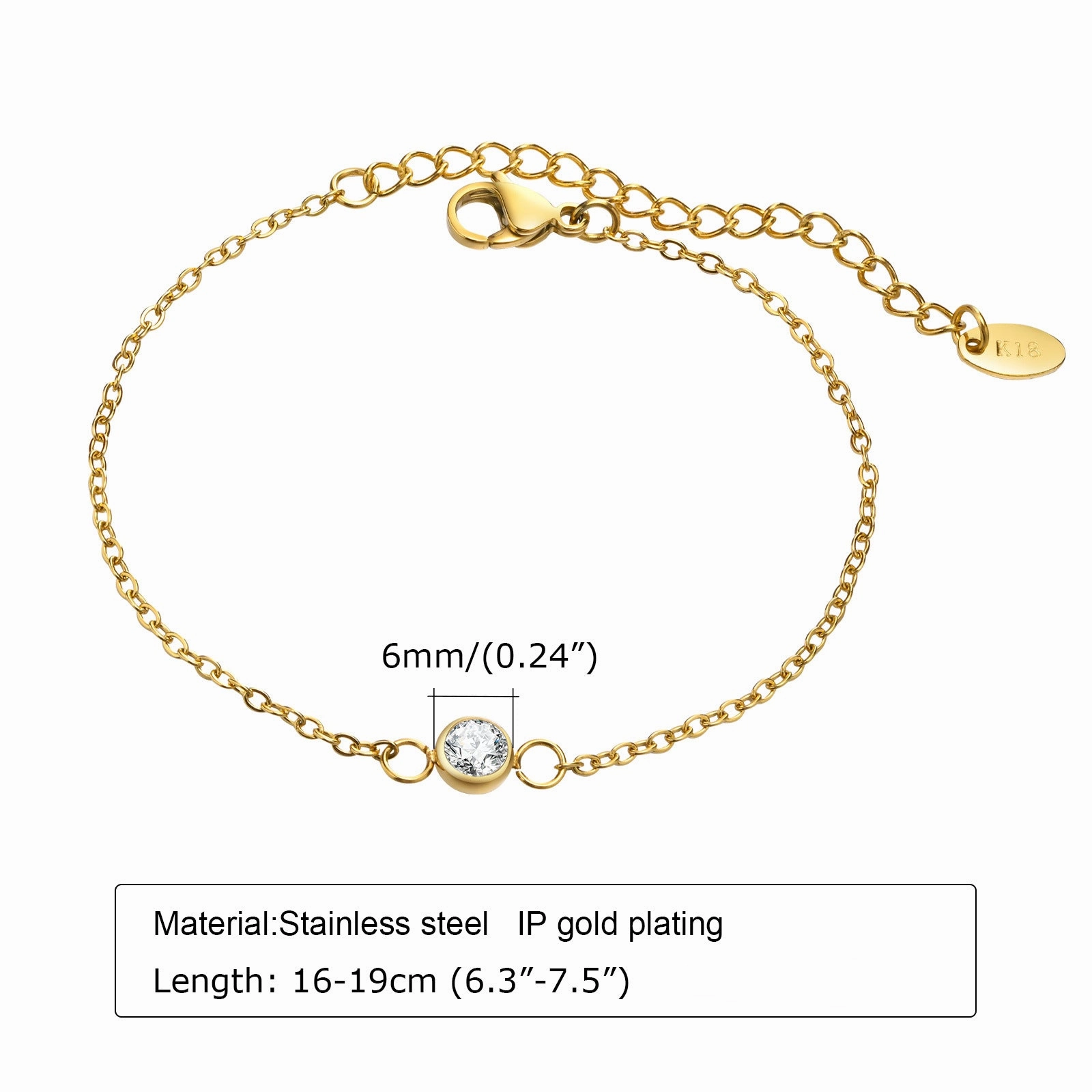 Wholesale Stainless Steel Devil Eye Bracelet