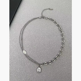 Wholesale Stainless Steel Double-layer Necklace