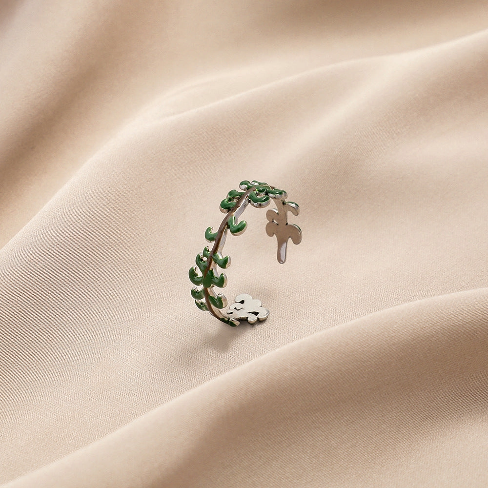Wholesale Stainless Steel Flower Drip Rings