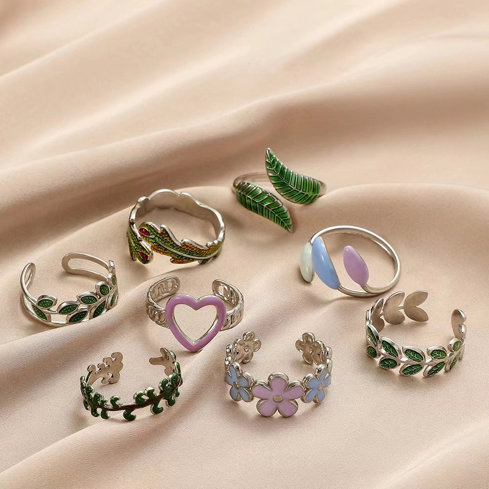 Wholesale Stainless Steel Flower Drip Rings
