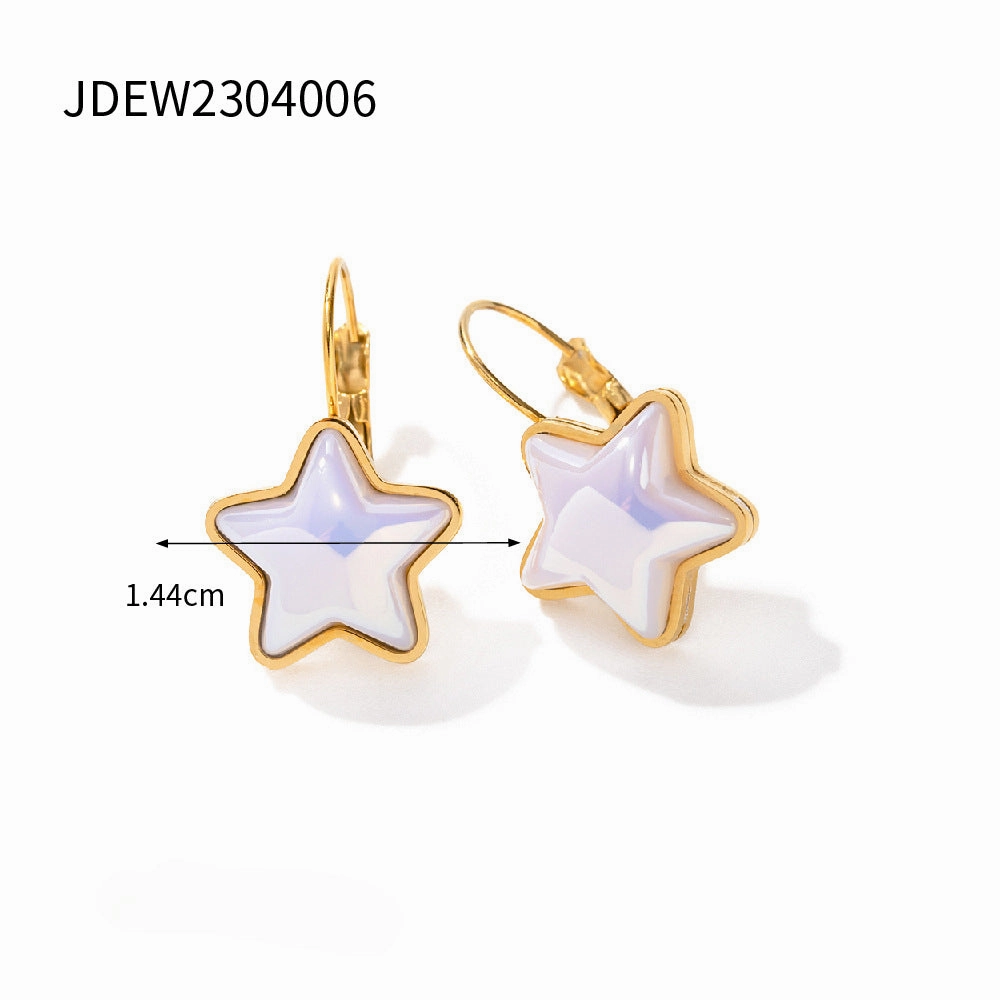 Wholesale Stainless Steel Gold-plated Magic Mermaid Bead Ring