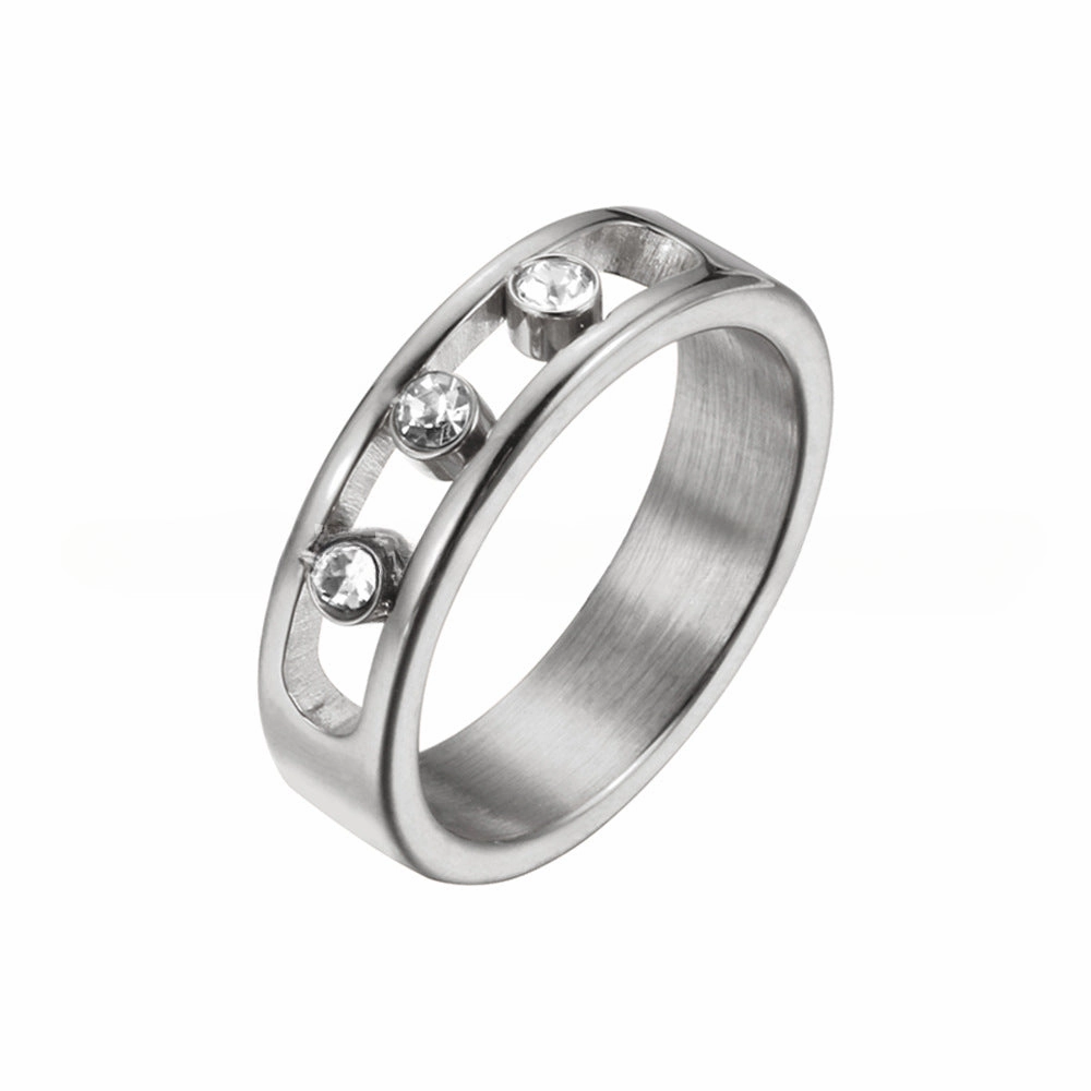 Wholesale Stainless Steel Gold Plated Necklace Ring Bracelet Set