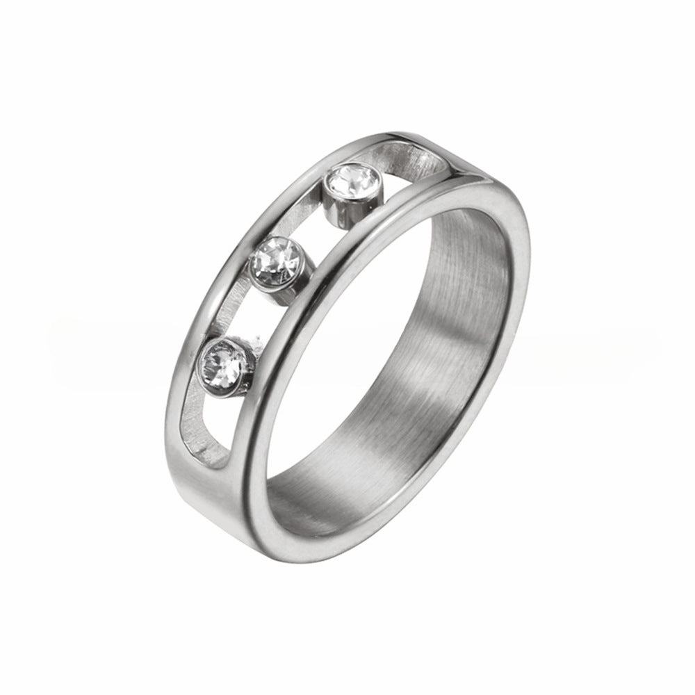 Wholesale Stainless Steel Gold Plated Necklace Ring Bracelet Set
