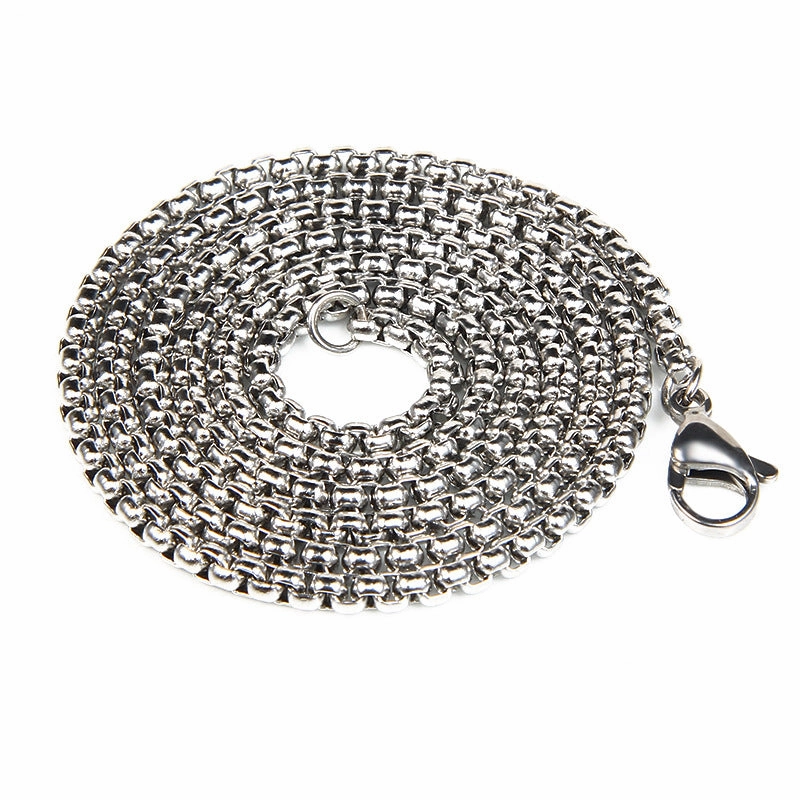 Wholesale Stainless Steel Hip Hop Six-pointed Star Pendant Necklace Star of David Jewish Religious Jewelry