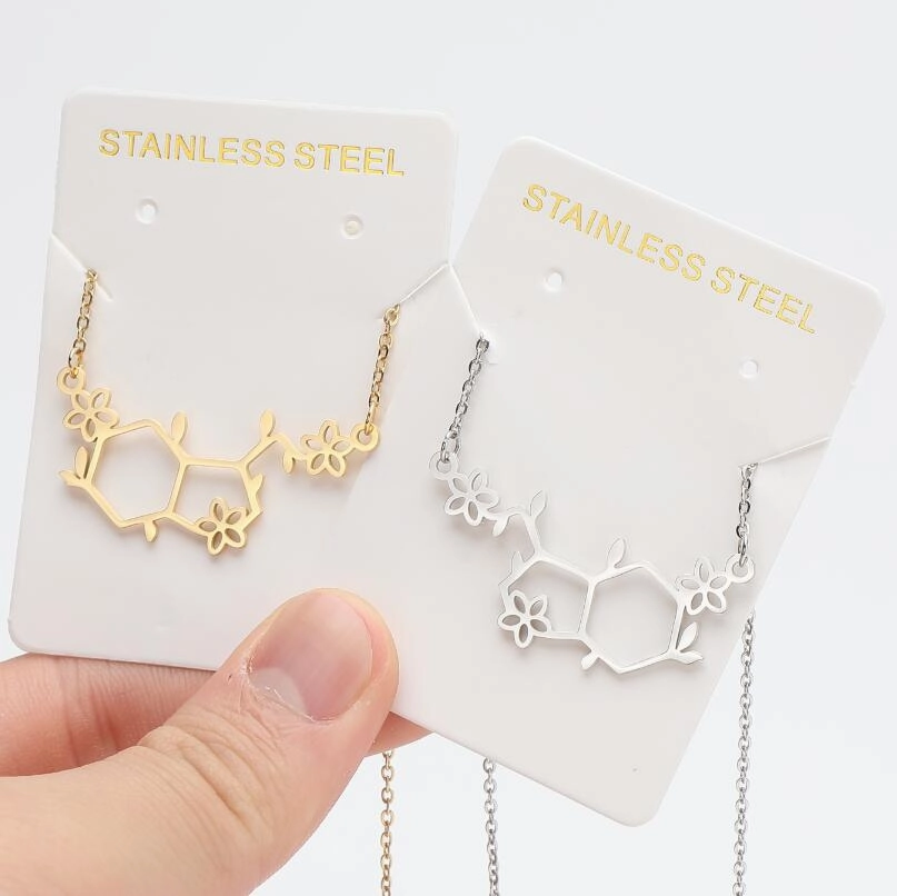 Wholesale Stainless Steel I LOVE YOU Key Clavicle Chain Necklace