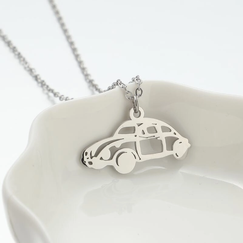 Wholesale Stainless Steel I LOVE YOU Key Clavicle Chain Necklace