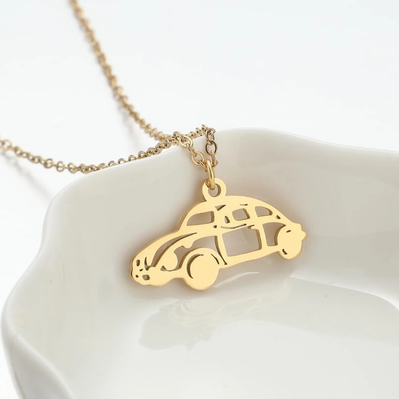 Wholesale Stainless Steel I LOVE YOU Key Clavicle Chain Necklace