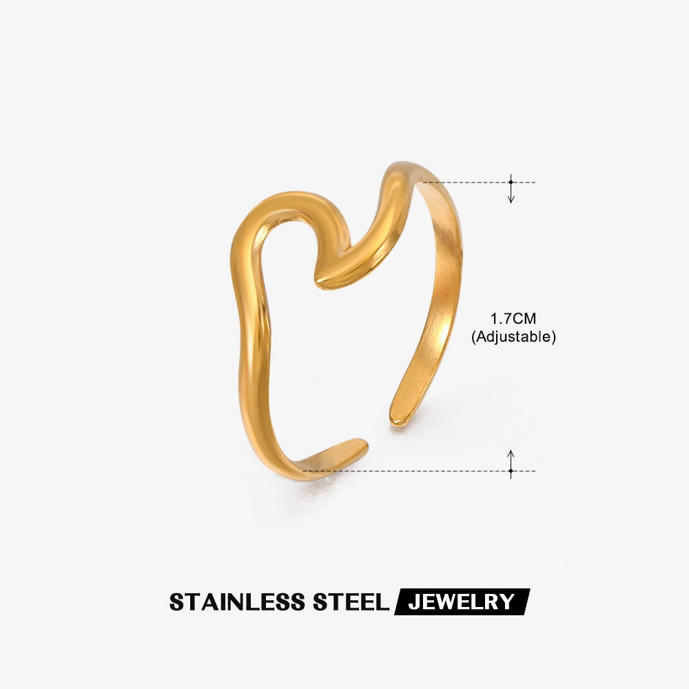 Wholesale Stainless Steel Irregular Shaped Adjustment Ring