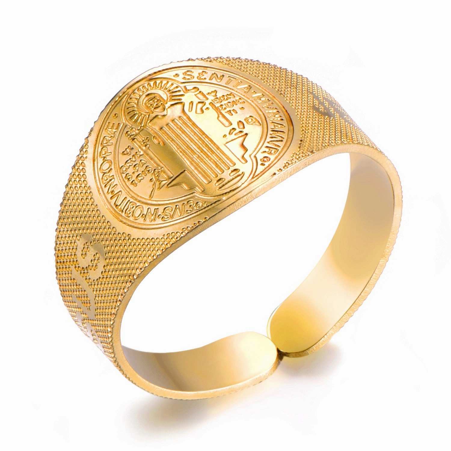 Wholesale Stainless Steel Jesus Ring