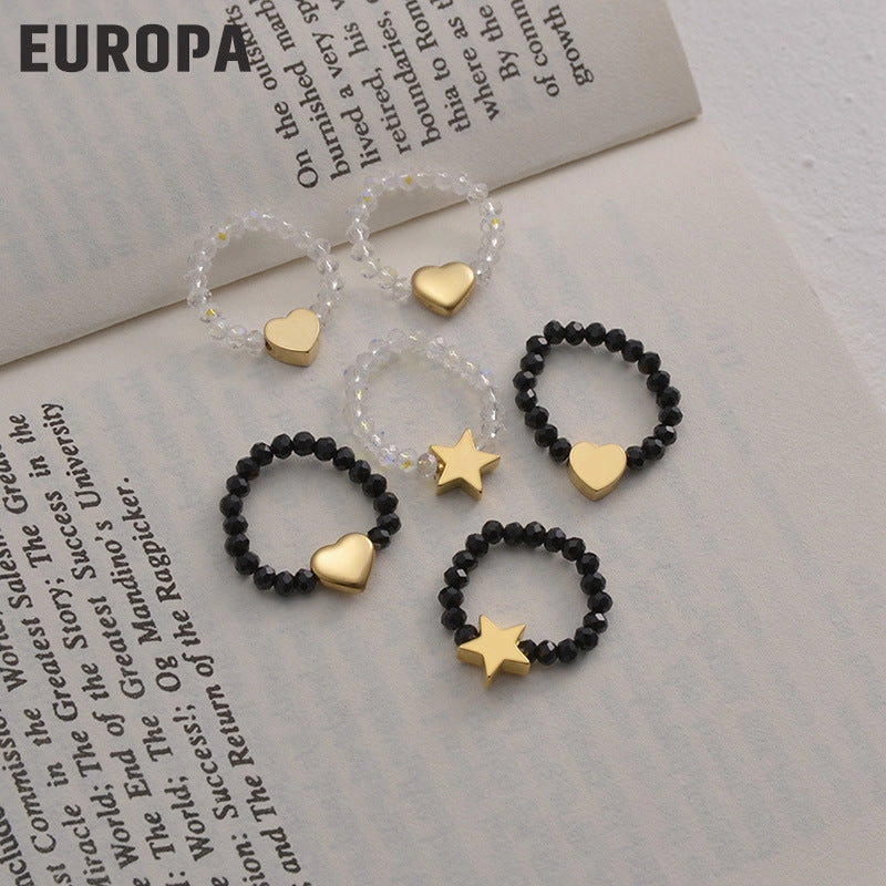 Wholesale Stainless Steel Love Heart Ring