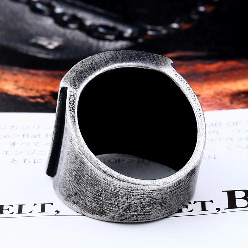 Wholesale Stainless Steel Mens Triangle Rings